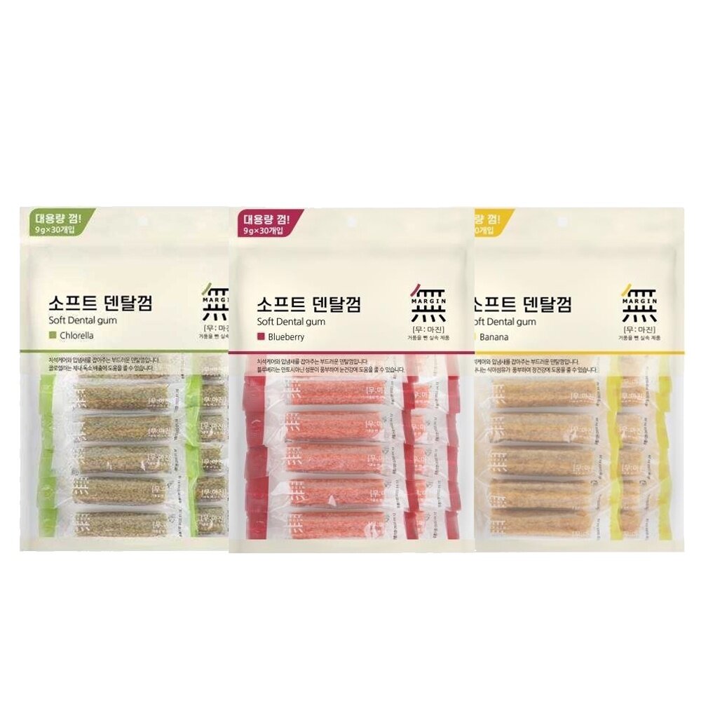 韓國原裝進口 無IN零食系列 耐咬潔牙棒/零食肉塊/耐咬潔牙點心 狗零食『WANG』-圖片-8