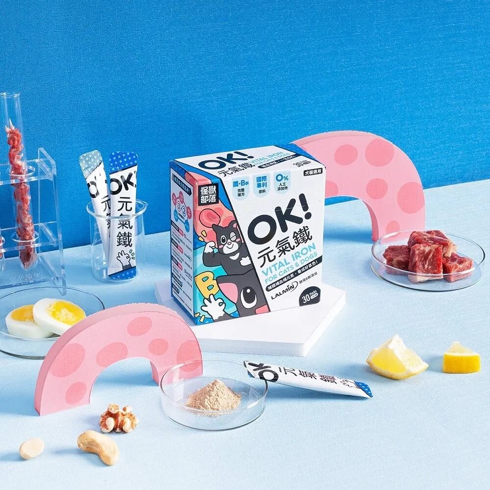 怪獸部落 陪心寵糧 犬貓保養【單包體驗】腸胃保健 益生菌 葉黃素 軟骨素 蔓越莓 元氣鐵『WANG』-圖片-7