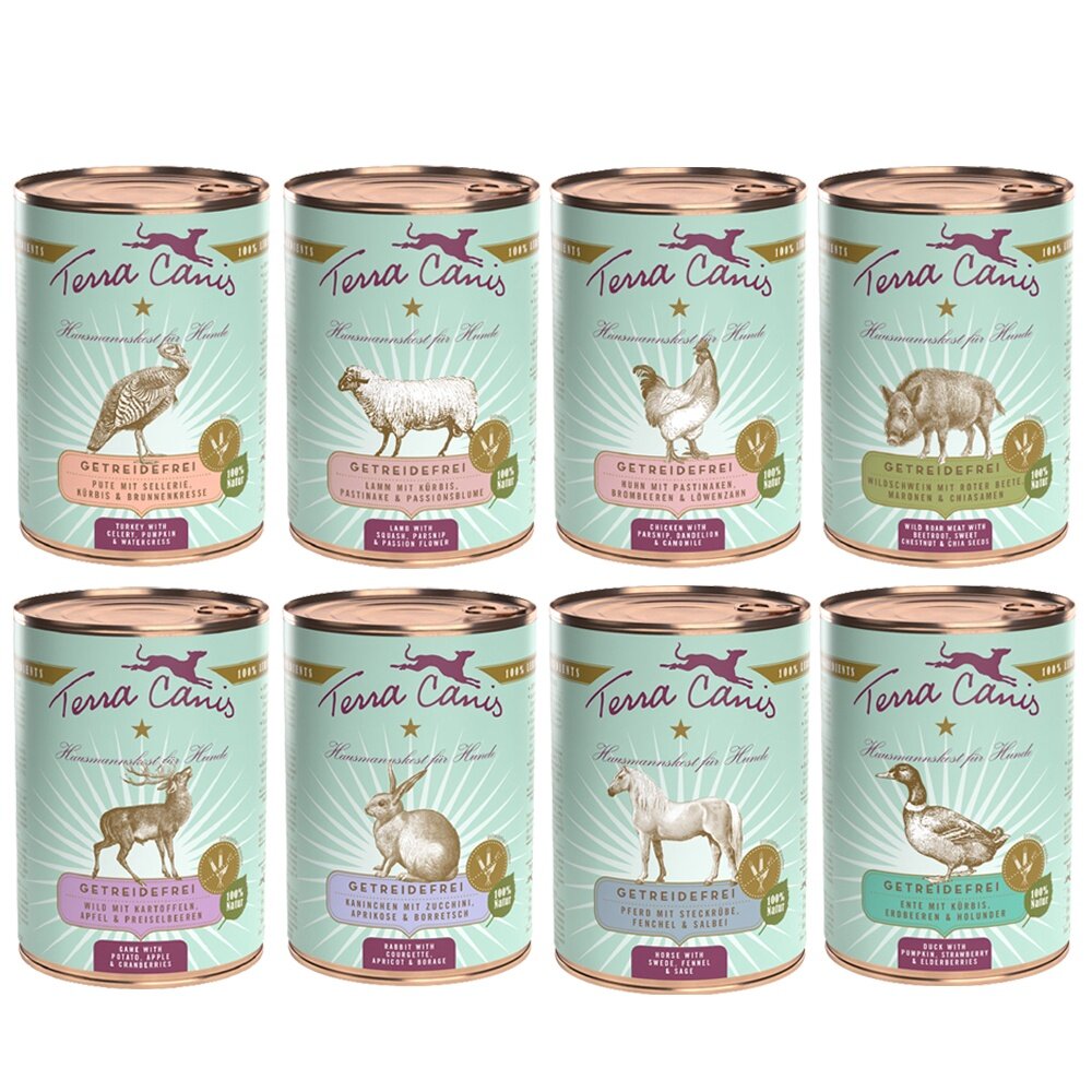 德國 TERRA CANIS 醍菈鮮廚 犬用 原味封存無穀鮮食主食罐【單罐】主食罐 狗罐頭『WANG』-圖片-4