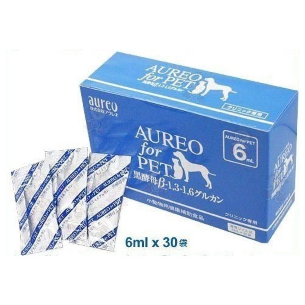 1242402298-日本 AUREO 黑酵母 寵物補助食品【免運】 6ml x 30包(小包)｜15ml x 30包(大包)『WANG』