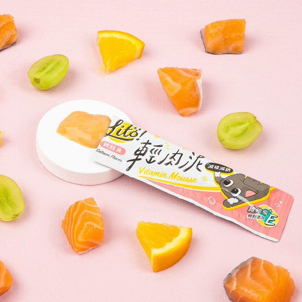 LitoMon 怪獸部落 LITÖ! 輕肉泥 10g×4條 維他命機能PLUS 貓肉泥『WANG』-圖片-11