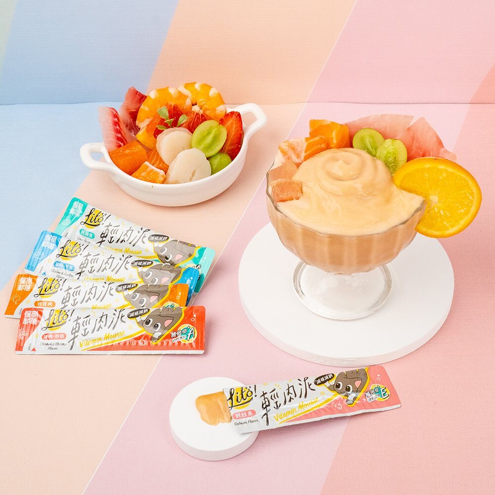 12482585158-LitoMon 怪獸部落 LITÖ! 輕肉泥 10g×4條 維他命機能PLUS 貓肉泥『WANG』