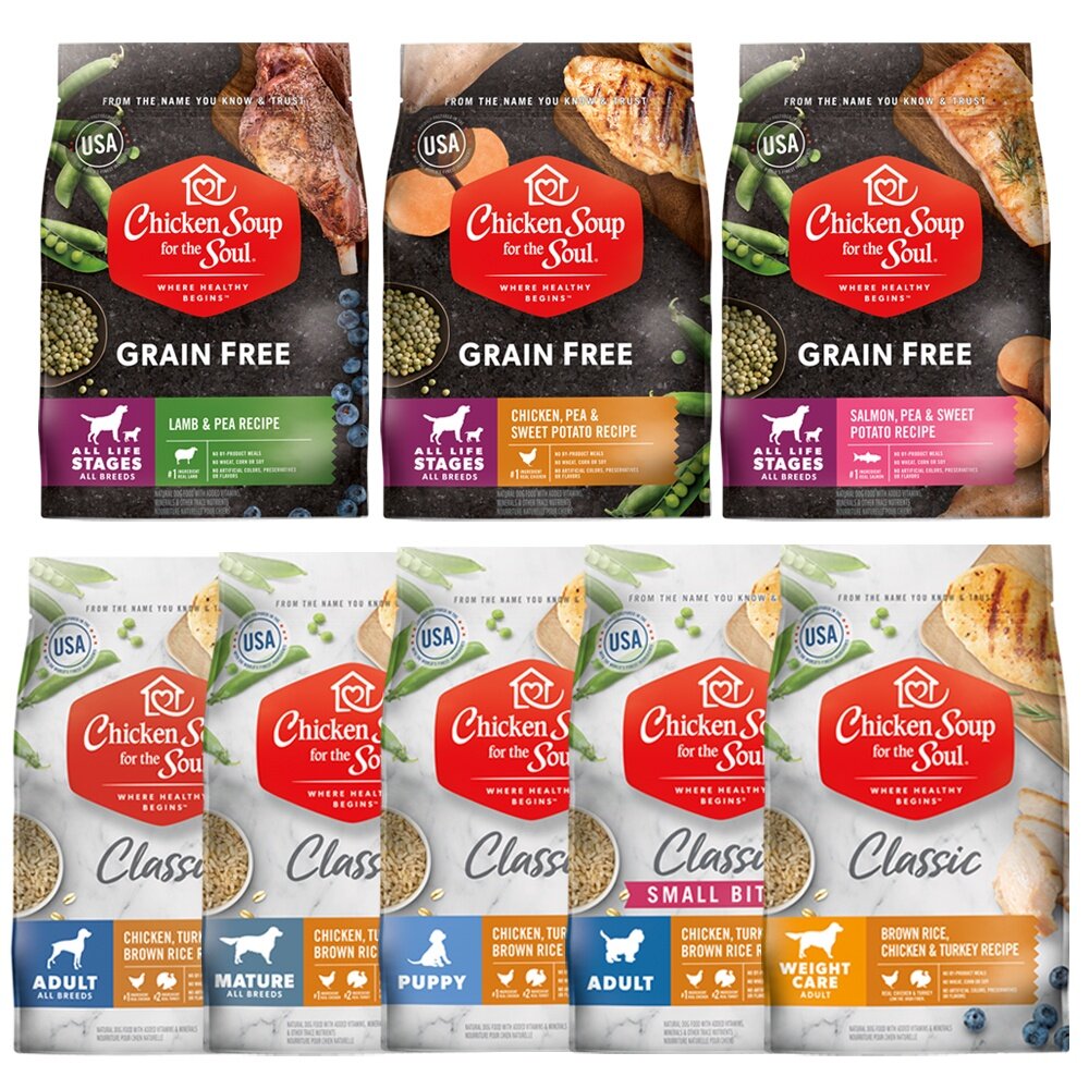 美國 心靈雞湯 犬糧 4磅-13.5磅【免運】 經典 黑標 無穀 狗乾糧 狗主食 狗飼料『WANG』-圖片-1