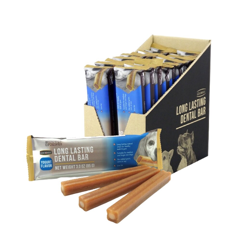 Goodies 耐嚼型潔牙棒(3支入)85g【18包盒裝】 隨手包好攜帶 適合小中型犬 狗零食『WANG』-圖片-8