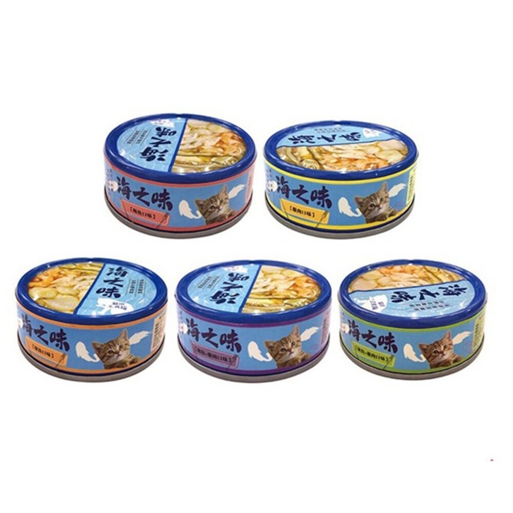 1368274041-海之味 貓咪主食罐 85g 【24罐組】 主食罐 貓罐頭『WANG』