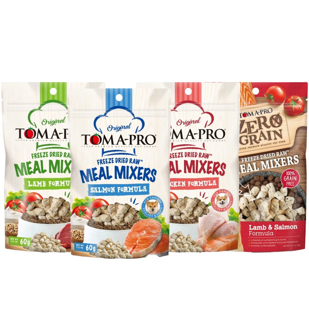 TOMA-PRO 優格 犬用鮮肉佐餐凍乾 60g 零穀鮮肉佐餐凍乾 狗乾糧 狗主食 狗飼料『WANG』-圖片-1