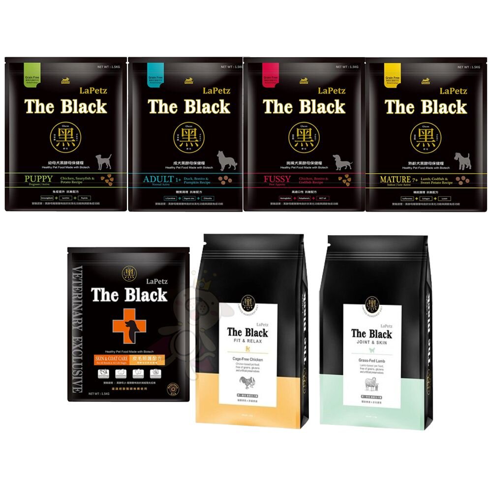 LaPetz 樂倍 The Black 黑酵母 無穀犬糧 保健犬糧 單一無穀犬糧 犬糧『WANG』-圖片-1