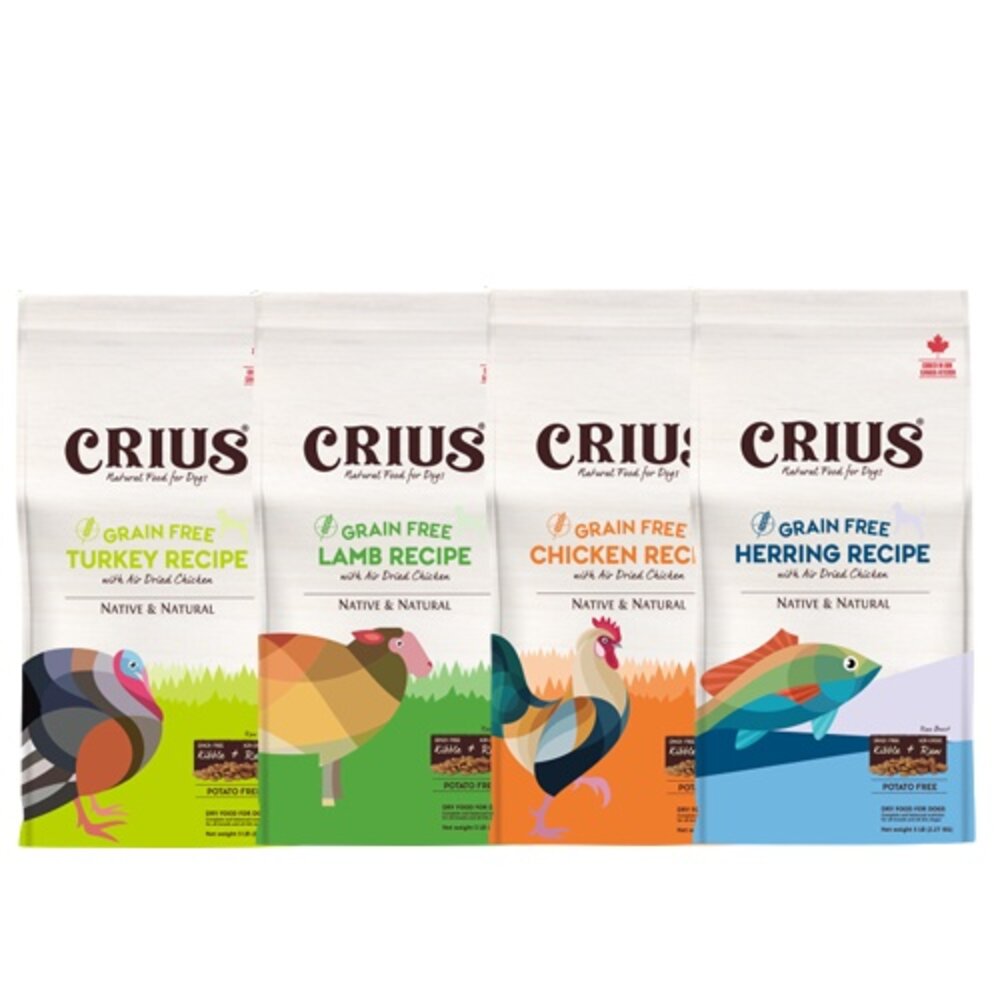 CRIUS 克瑞斯 天然寵物無榖犬糧 1LB 天然風乾肉塊 無榖犬糧 犬糧 狗飼料『WANG』-圖片-1