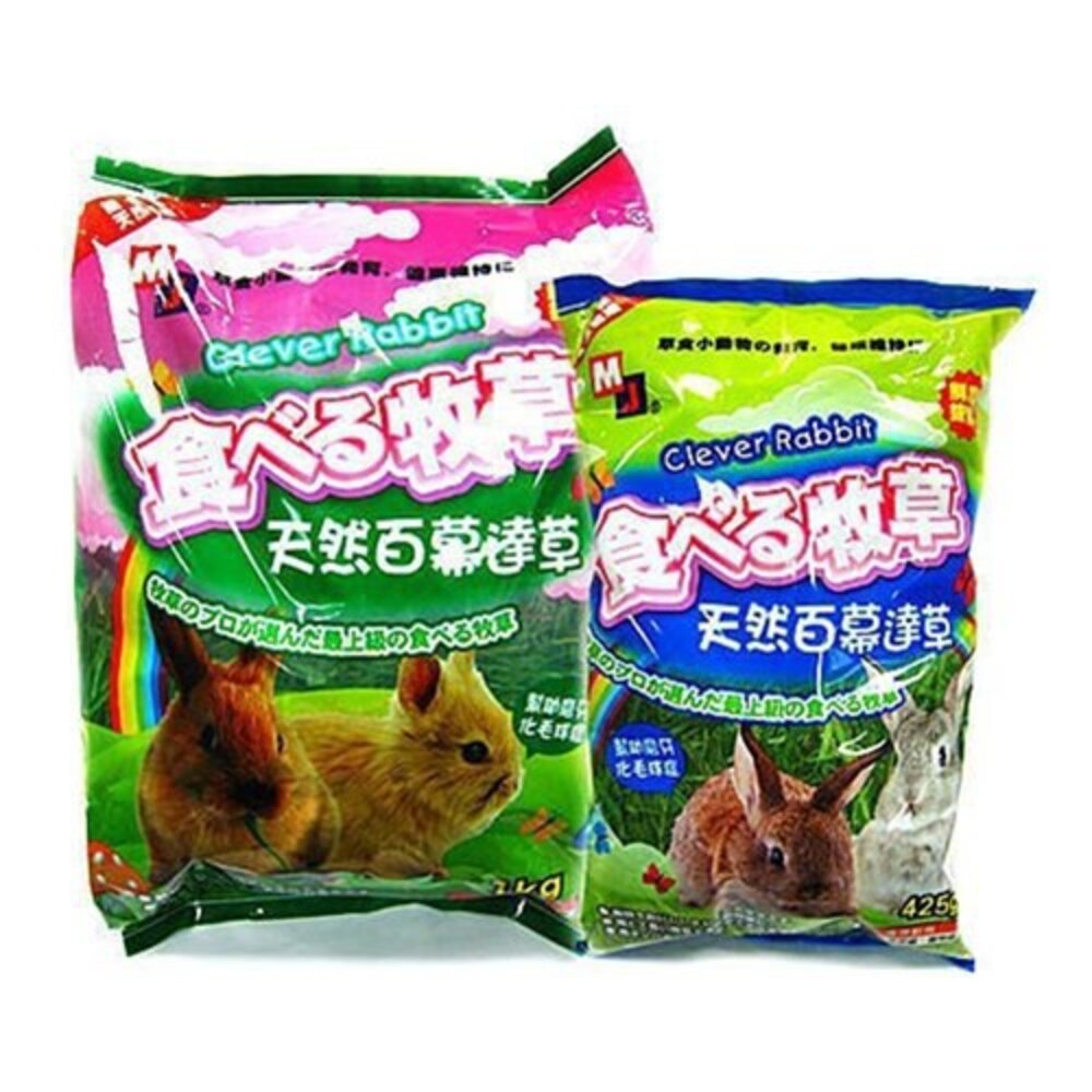 聰明兔系列 提摩西牧草/ 甜燕麥草 1公斤裝『WANG』-圖片-1