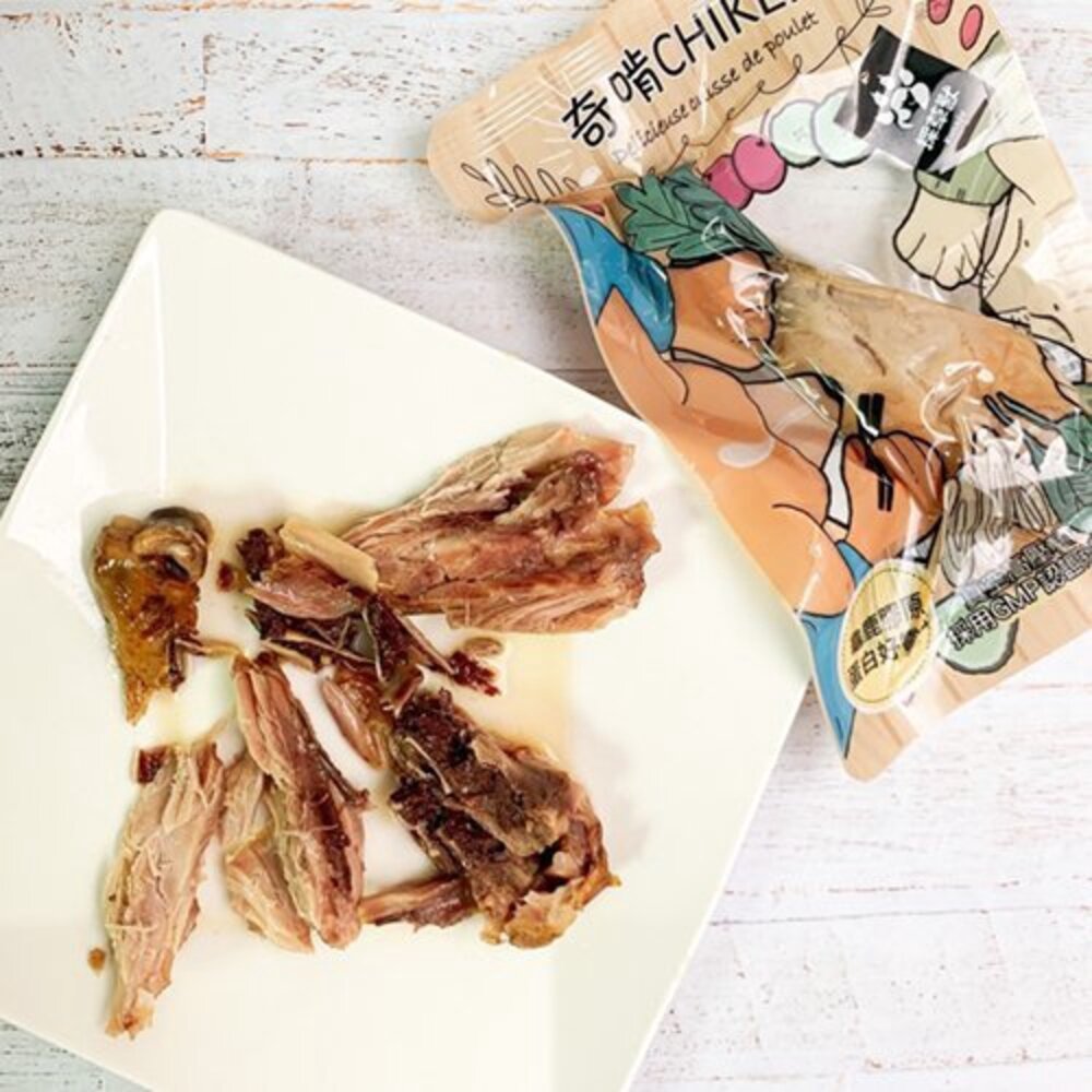 1461617369-CHIKEN 奇啃 化骨嫩雞腿 法式鮮嫩雞腿 70g【30入/桶裝】原汁原味呈現 犬貓可食用『WANG』