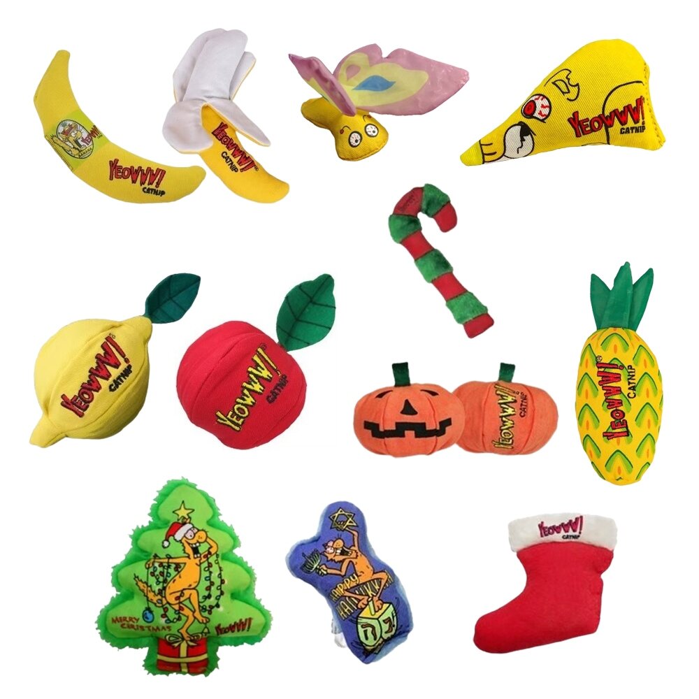 YEOWWW! 瘋狂貓 有機貓草玩具系列 耐咬 耐玩 貓草玩具 貓咪最愛 貓玩具『WANG』-圖片-1