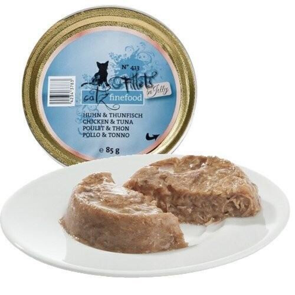 德國 凱茲 CATZ 嫩燉菲力主食貓餐盒85g【12盒組】 貓罐頭『WANG』-圖片-5
