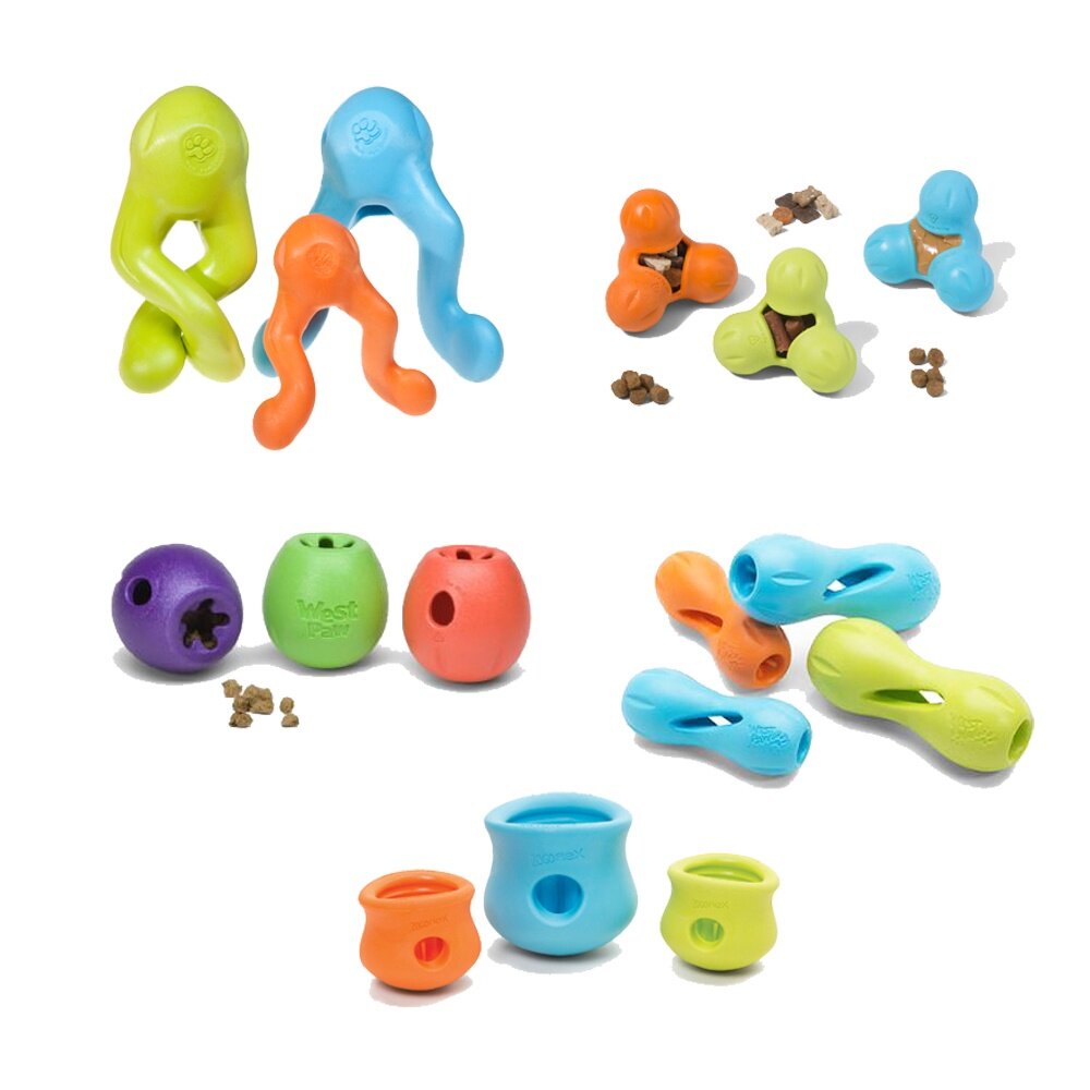 14941581052-美國 West Paw 塞食系列 環保材質 可咬取 浮水 拋擲 狗玩具『WANG』