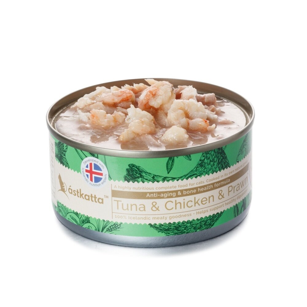 Astkatta 冰島健康 主食貓罐頭【24罐組】 80g 主食貓罐 全齡貓 貓罐頭『WANG』-圖片-1