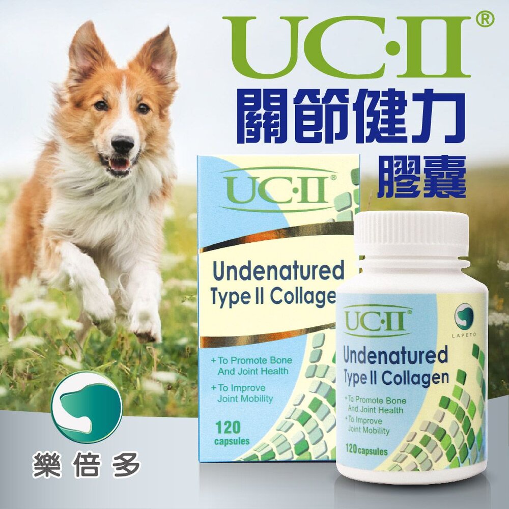 1549759427-Zippets 吉沛思 UC-II® 樂倍多關節健力膠囊 骨膜寧 關節保健錠 犬用營養品『WANG』