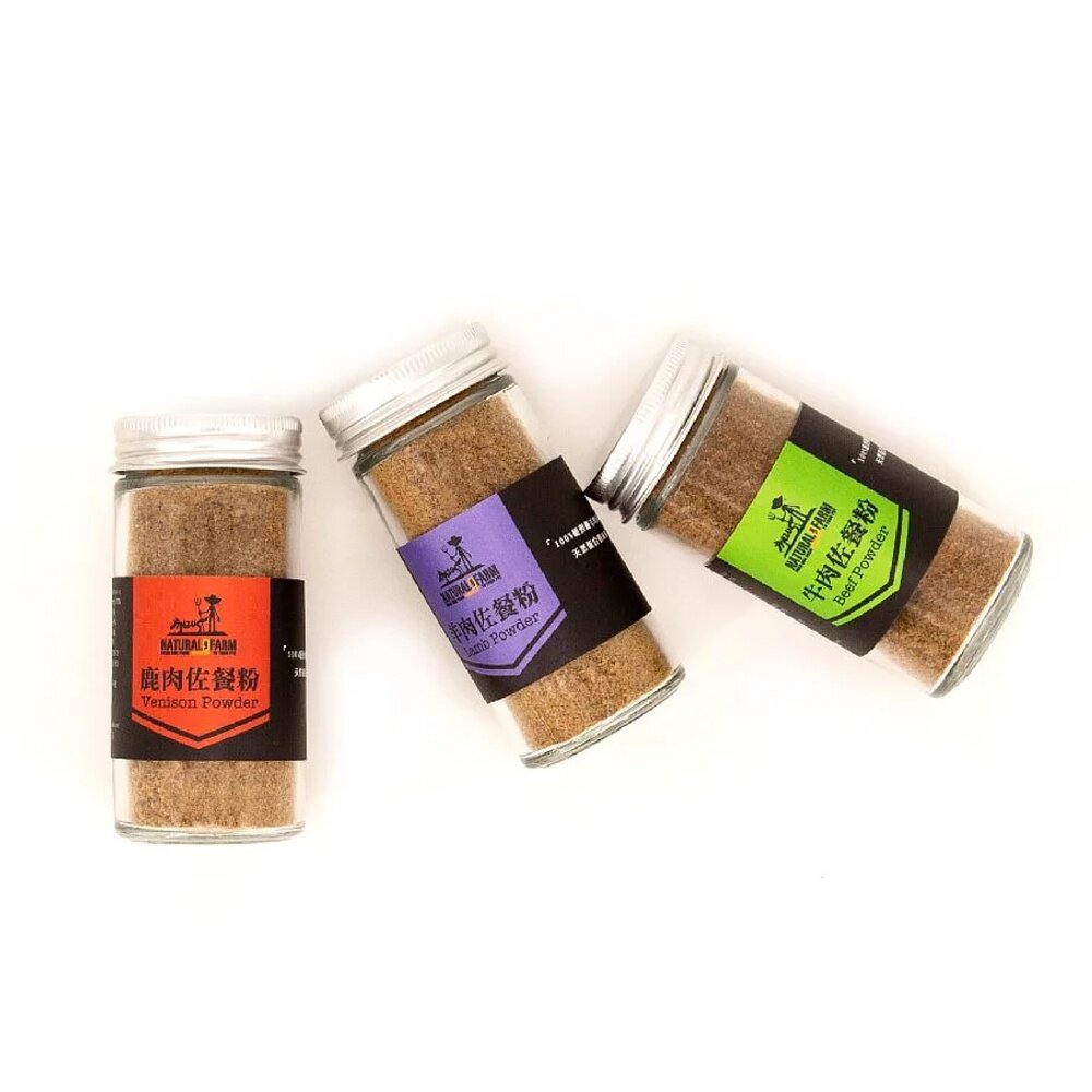 Natural Farm 自然牧場 天然佐餐粉 鹿骨粉-鹿肉/羊肉/牛肉 拌飯好夥伴 狗零食『WANG』-圖片-1