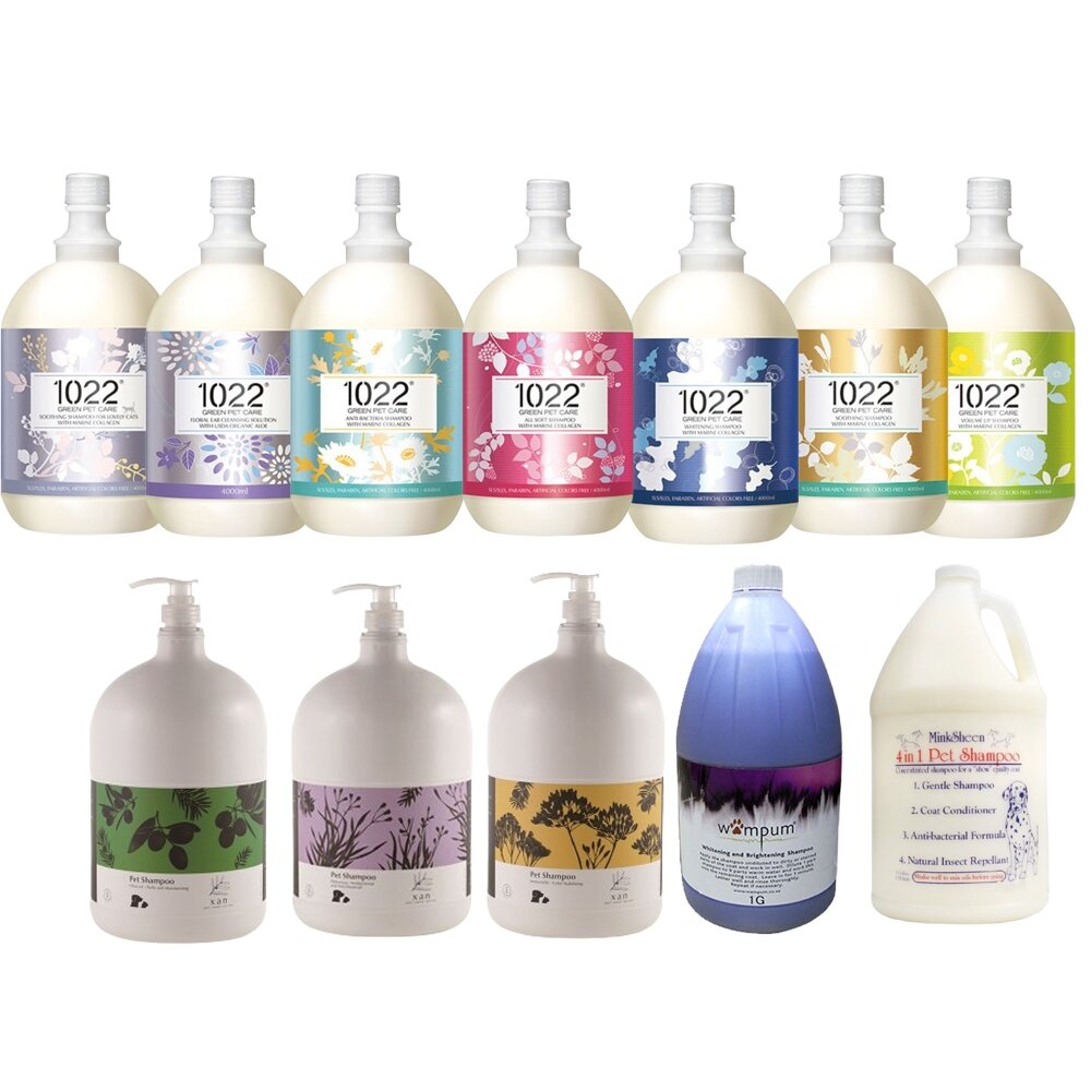 1022 海漾美肌 杉淬 Xan WAMPUM 寵物洗毛精 家庭號 膠原蛋白洗護 保加利亞潔耳液 雪貂洗毛精『WANG』-圖片-1