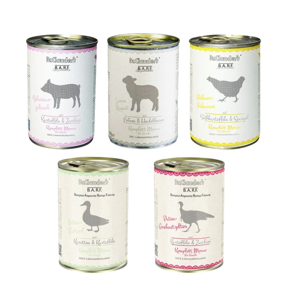 Dr.Clauders 克勞德博士 BARF 原力狗罐 400g 主食罐 無穀罐 低敏 狗罐頭『WANG』-圖片-1