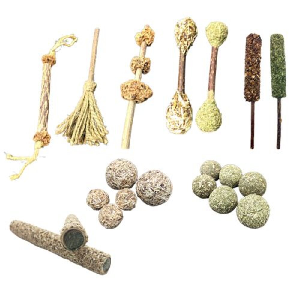 自然鮮 木天蓼貓薄荷 潔牙棒/肉串/健身球/小掃帚/蛋捲/冰棒 貓潔牙棒『WANG』-圖片-1