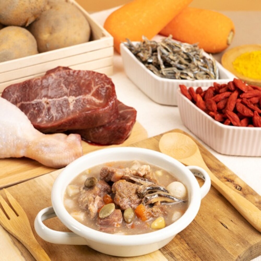 DogCatStar 汪喵星球 狗狗90%鮮肉主食餐包150g 四色蔬果 狗主食 狗餐包『WANG』-圖片-7