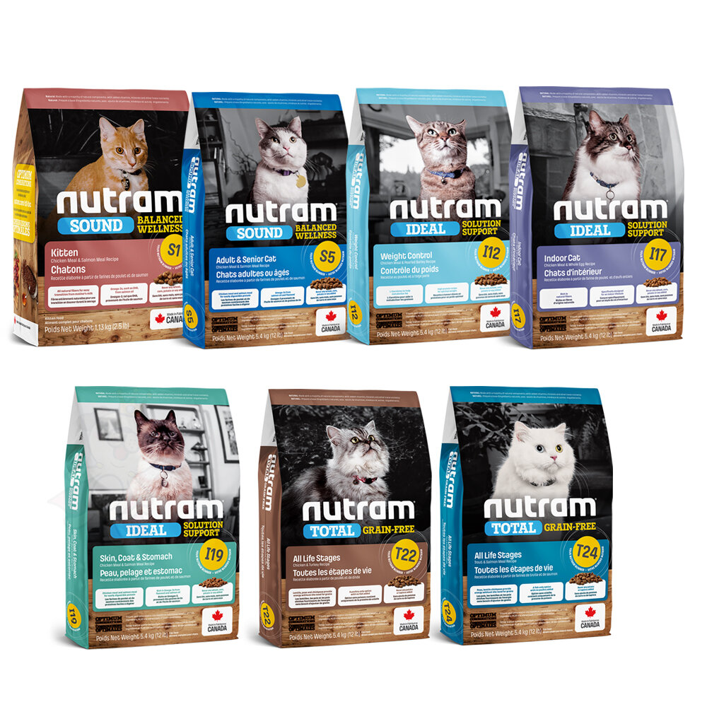 加拿大 Nutram 紐頓 無穀低敏貓糧 2kg WDJ推薦 無榖全能 均衡 貓乾糧 貓主食 貓飼料『WANG』-圖片-1