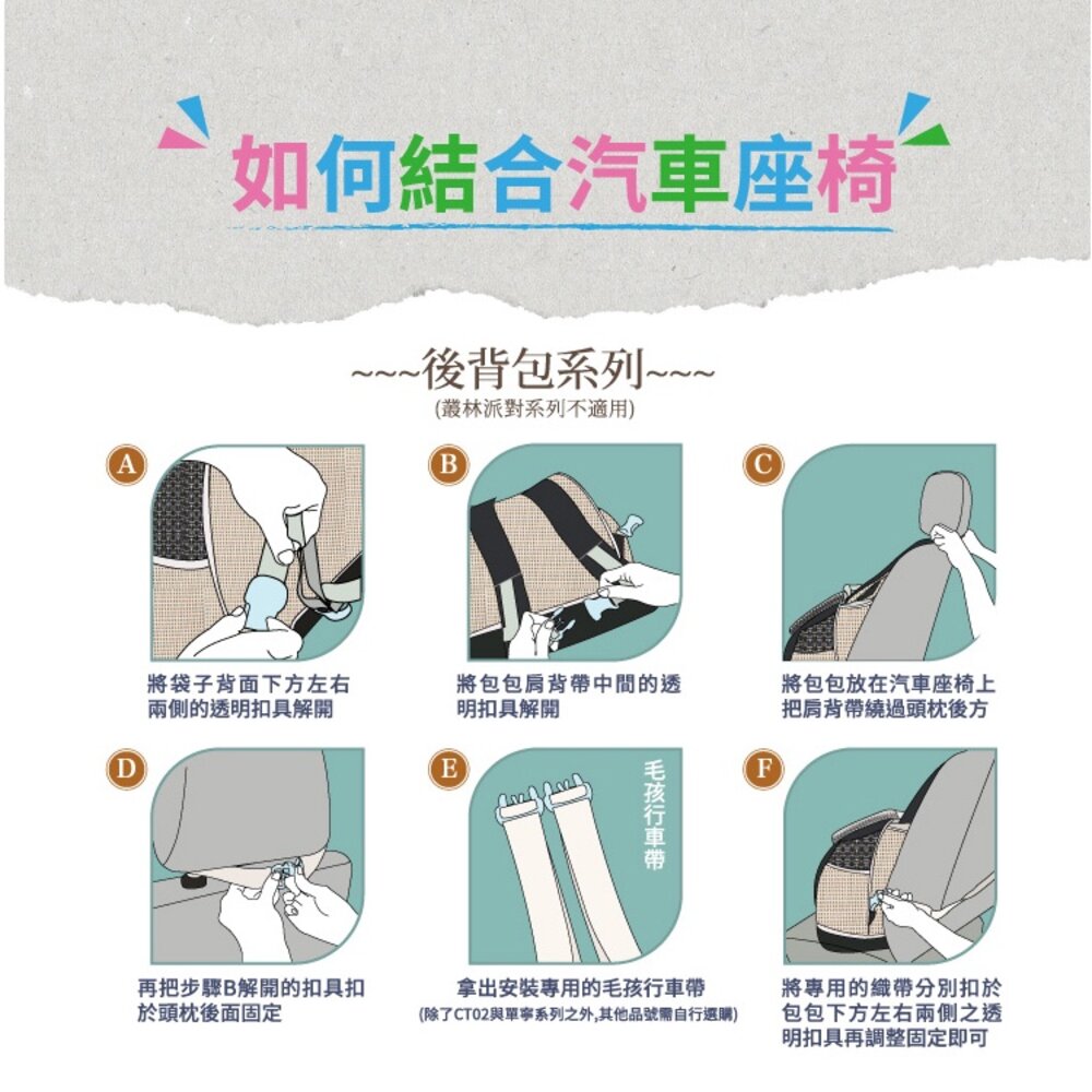 Daisuki 三合一透氣櫥窗包 透氣捲捲多功能側背包 V系列雙蓋露頭多功能後背包 外出包『WANG』-圖片-7