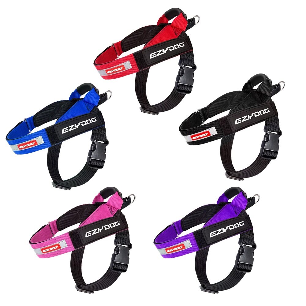 EZYDOG 秒穿胸背帶 XS-XXL號 最適合跑步穿戴 適用於所有體型的狗狗 狗胸背帶 犬用『WANG』-圖片-1