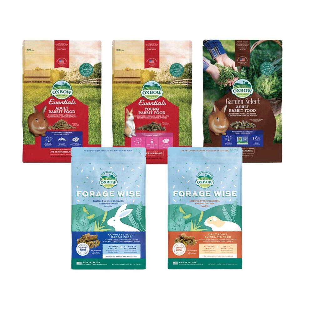 美國OXBOW 活力配方系列 田園精選 非基改系列 豐富百匯高纖糧 幼兔/成兔飼料 兔飼料 小動物飼料『WANG』-圖片-1