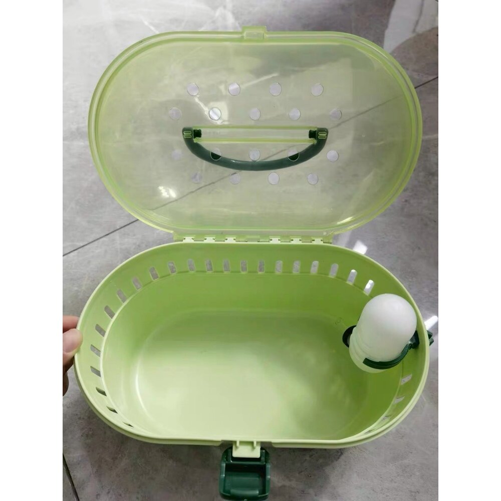 日本 IRIS 小動物用品 小動物礦砂 木砂 小動物外出籠 寵物提籠『WANG』-圖片-4