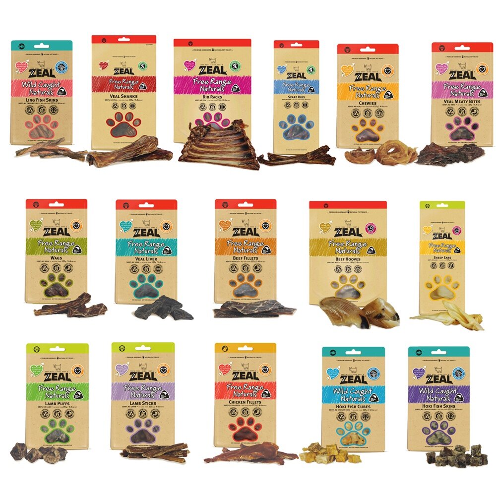ZEAL 真致 天然風乾零食 純肉冷凍乾燥零食 牛肉 鹿肉 羊肉 狗零食 貓零食『WANG』-圖片-1