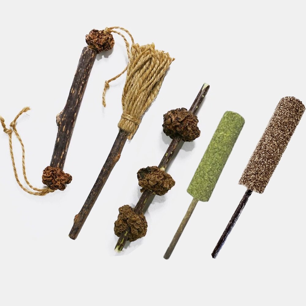 CATWANT 貓咪旺農場 木天蓼手工磨牙玩具 貓薄荷冰棒 蟲癭粿冰棒 貓玩具 貓零食『WANG』-圖片-5