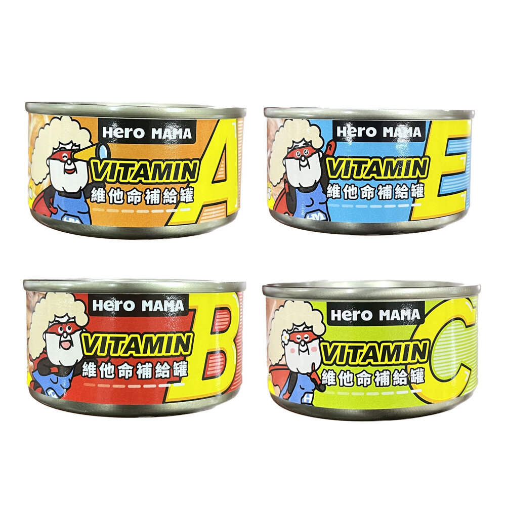 HeroMama 維他命補給罐【24罐組】 80g 副食罐 貓副食罐 狗副食罐 貓罐頭 狗罐頭『WANG』-圖片-1
