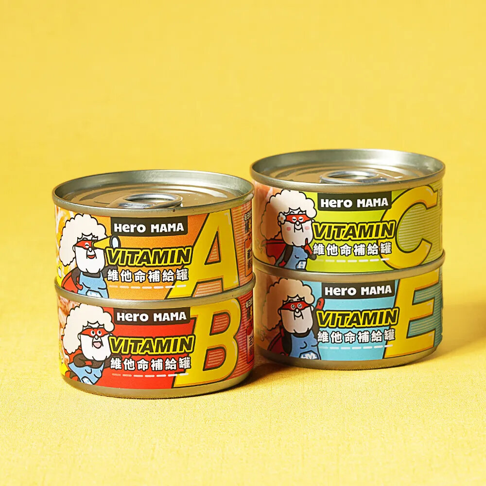 17098832870-HeroMama 維他命補給罐【24罐組】 80g 副食罐 貓副食罐 狗副食罐 貓罐頭 狗罐頭『WANG』