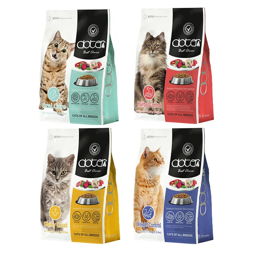 寵愛物語 doter 貓糧1.5kg-4.5kg 腸胃調理健康主食專用 貓飼料『WANG』-圖片-1