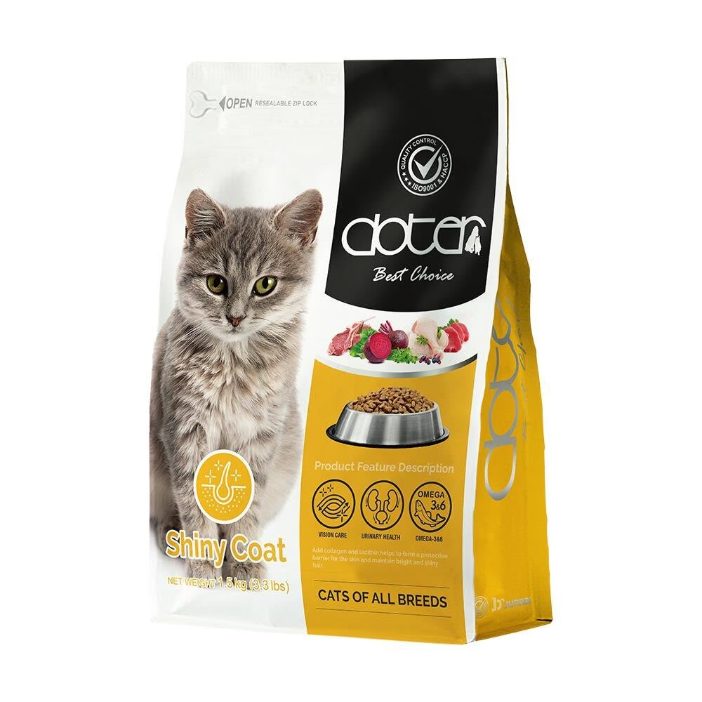 寵愛物語 doter 貓糧1.5kg-4.5kg 腸胃調理健康主食專用 貓飼料『WANG』-圖片-4