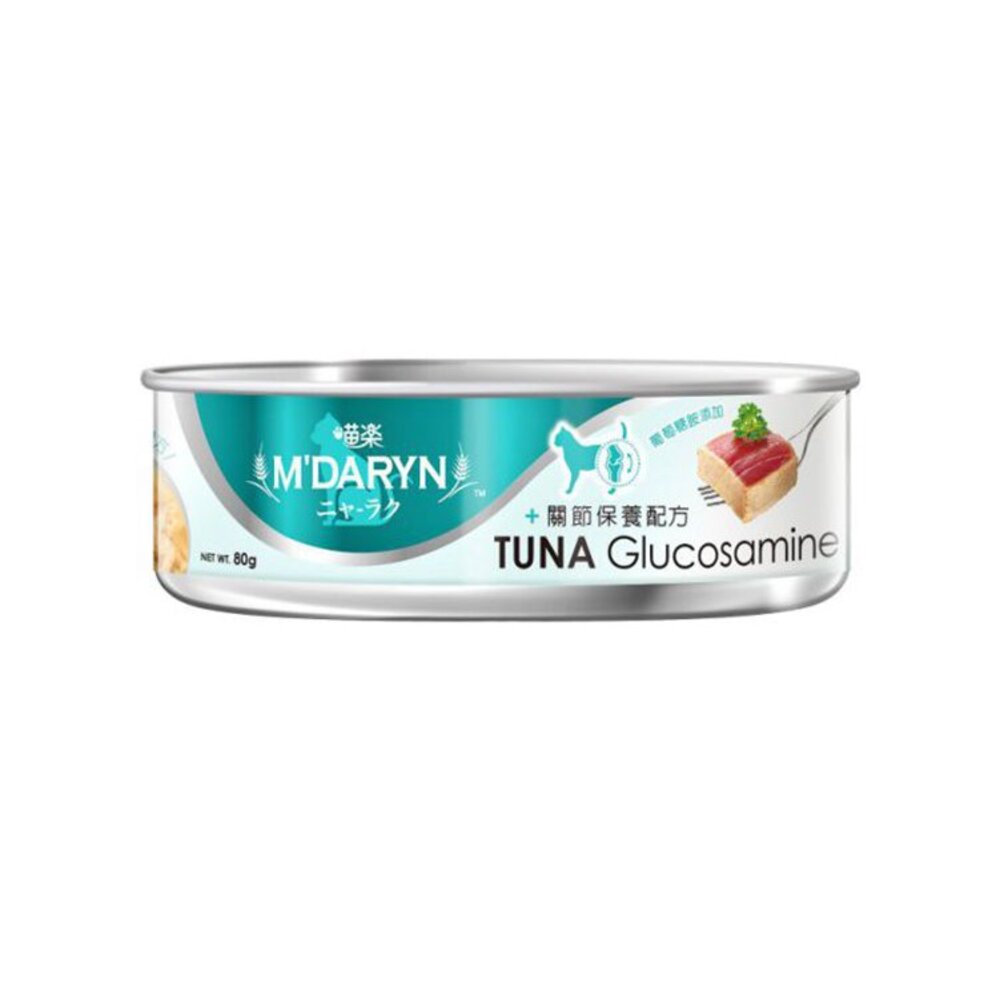 麥德琳 M'DARYN 喵樂 貓罐頭【整箱組 二箱免運】80g 保健系列 鮪魚燒系列 貓罐頭『WANG』-圖片-8