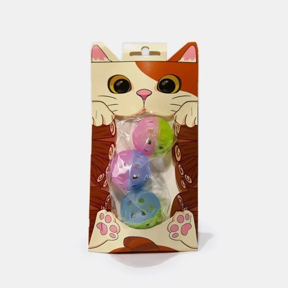 CATWANT 貓咪旺農場 貓咪玩具球|蟲癭果鈴鐺藤球 填充運動球 大藤球 木天蓼鈴鐺球 貓玩具『WANG』-圖片-5