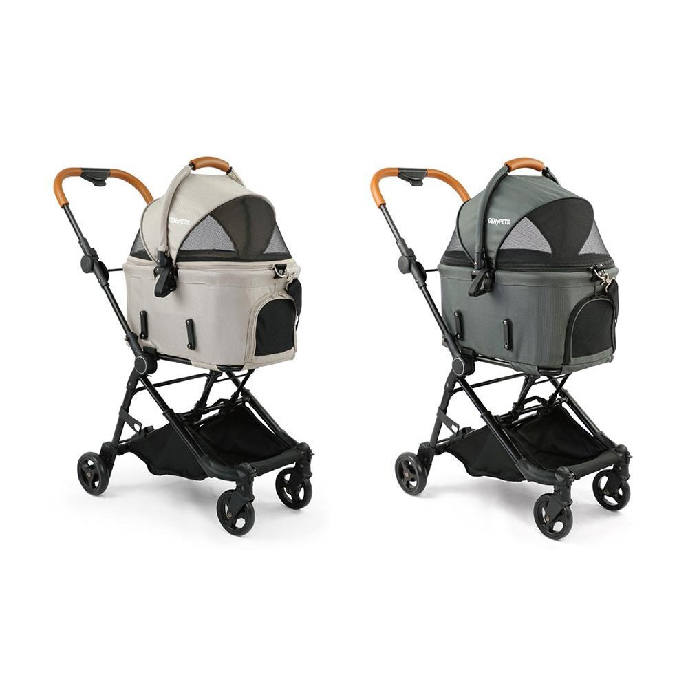 17594271236-Gen7pets 4 in 1捷旅寵物推車 前輪360度轉向 後輪雙剎系統 保潔墊可清洗 寵物推車『WANG』
