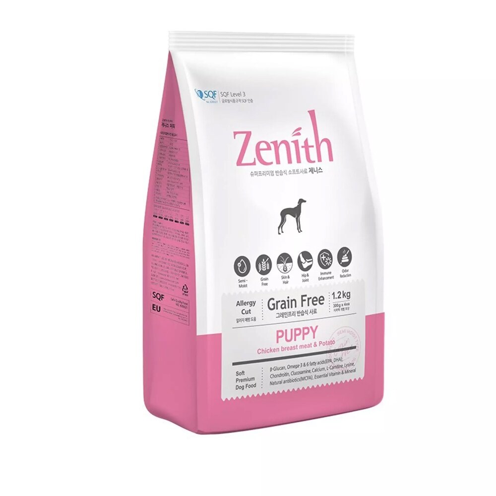 Zenith 先利時 頂級無榖犬軟飼料1.2kg-3Kg 幼母犬 全齡犬 低敏成犬 低敏高齡體控犬 犬糧『WANG』-圖片-6