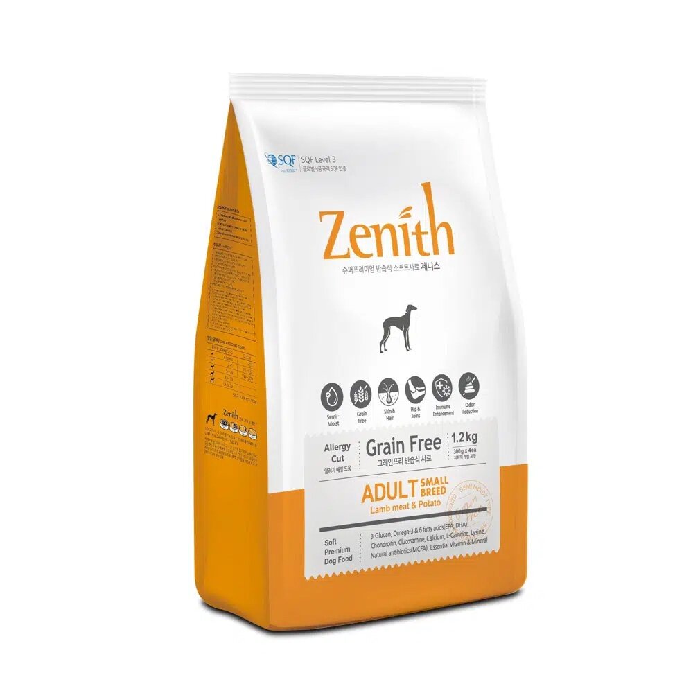 Zenith 先利時 頂級無榖犬軟飼料1.2kg-3Kg 幼母犬 全齡犬 低敏成犬 低敏高齡體控犬 犬糧『WANG』-圖片-7