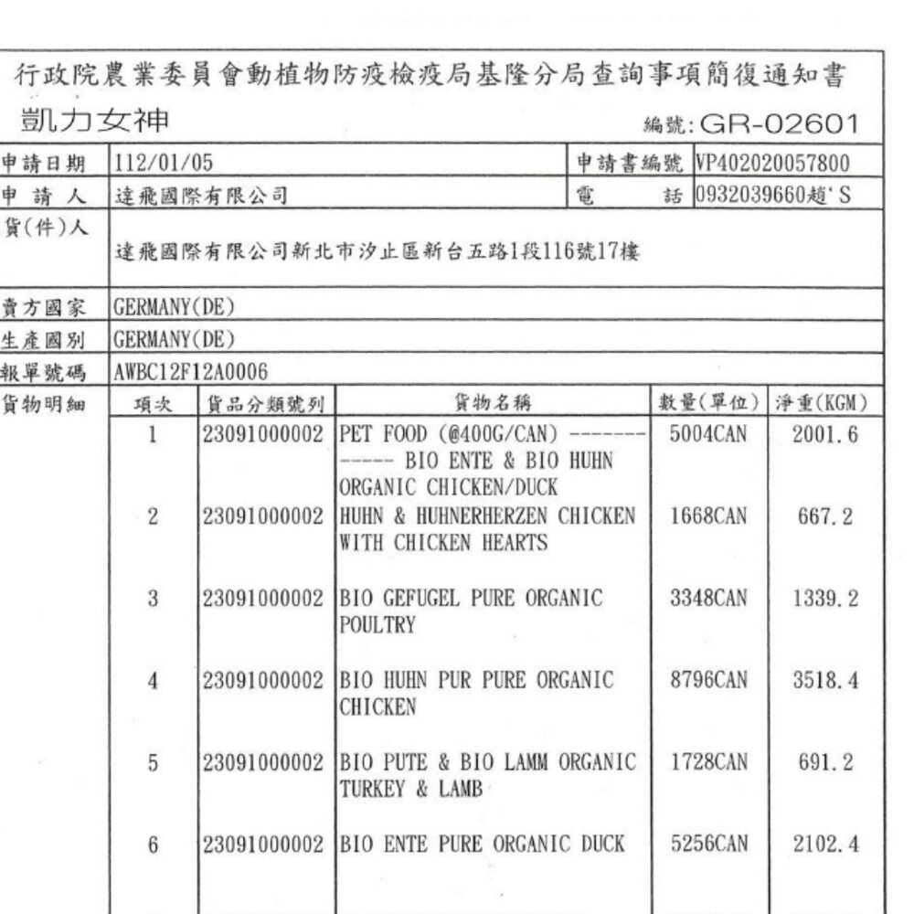 凱力女神 Canelis 有機主食貓罐【12罐組】鮮肉主食罐 單一蛋白質 主食貓罐 貓罐頭『WANG』-圖片-3