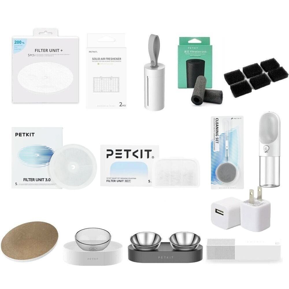 PETKIT 佩奇 寵物用品 餵食餐具 飲用水專用濾心 濾心 淨水瓶 外出撿便盒 犬貓寵物用品『WANG』-圖片-1