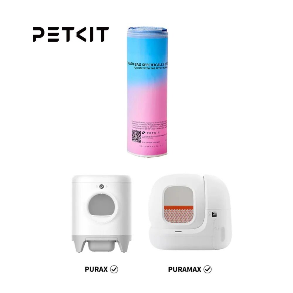 PETKIT 佩奇 除臭小方 方形過濾棉 外出飲水瓶 餵食器乾燥包 撿便盒 活水機專用清潔組 貓砂機垃圾袋『WANG』-圖片-5