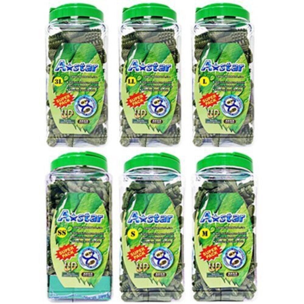 A-Star Bones AB 潔牙骨桶裝 1900g 雙頭 五星 亮白 空心六星棒 高齡犬『WANG』-圖片-5