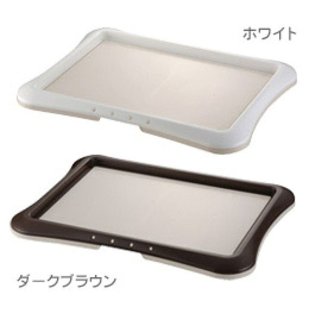 Richell 犬用平面便盆 狗用尿尿柱 平面網狀便盆 加寬型 狗便盆 狗尿盆 寵物便盆『WANG』-圖片-1