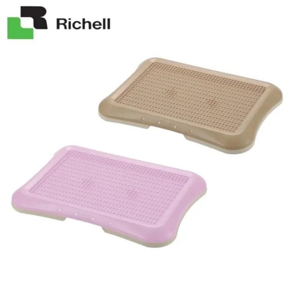 Richell 犬用平面便盆 狗用尿尿柱 平面網狀便盆 加寬型 狗便盆 狗尿盆 寵物便盆『WANG』-圖片-11