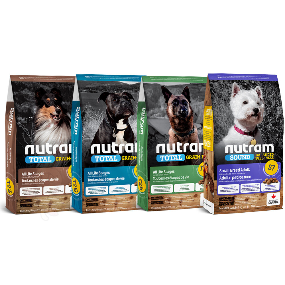 加拿大 Nutram 紐頓 無穀低敏犬糧 5.4kg-S7 T27 T28 T29 狗乾糧 狗主食 狗飼料『WANG』-圖片-1