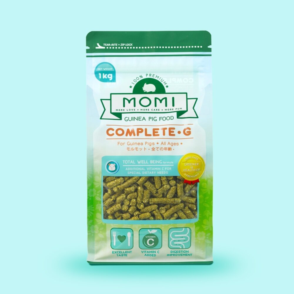 美國 摩米 MOMI 鼠兔營養飼料 1kg 5kg 全天然飼料 幼兔 成兔 老兔 天竺鼠 小動物飼料『WANG』-圖片-7