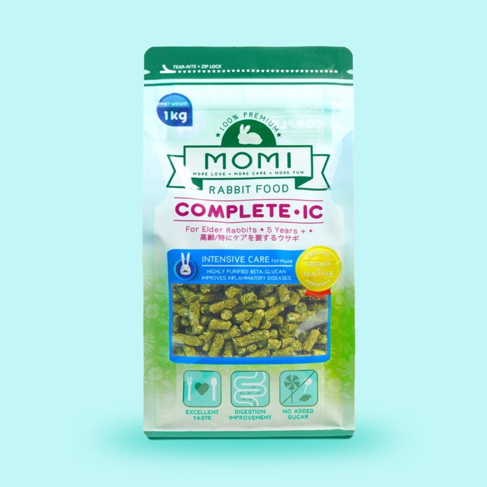 美國 摩米 MOMI 鼠兔營養飼料 1kg 5kg 全天然飼料 幼兔 成兔 老兔 天竺鼠 小動物飼料『WANG』-圖片-8