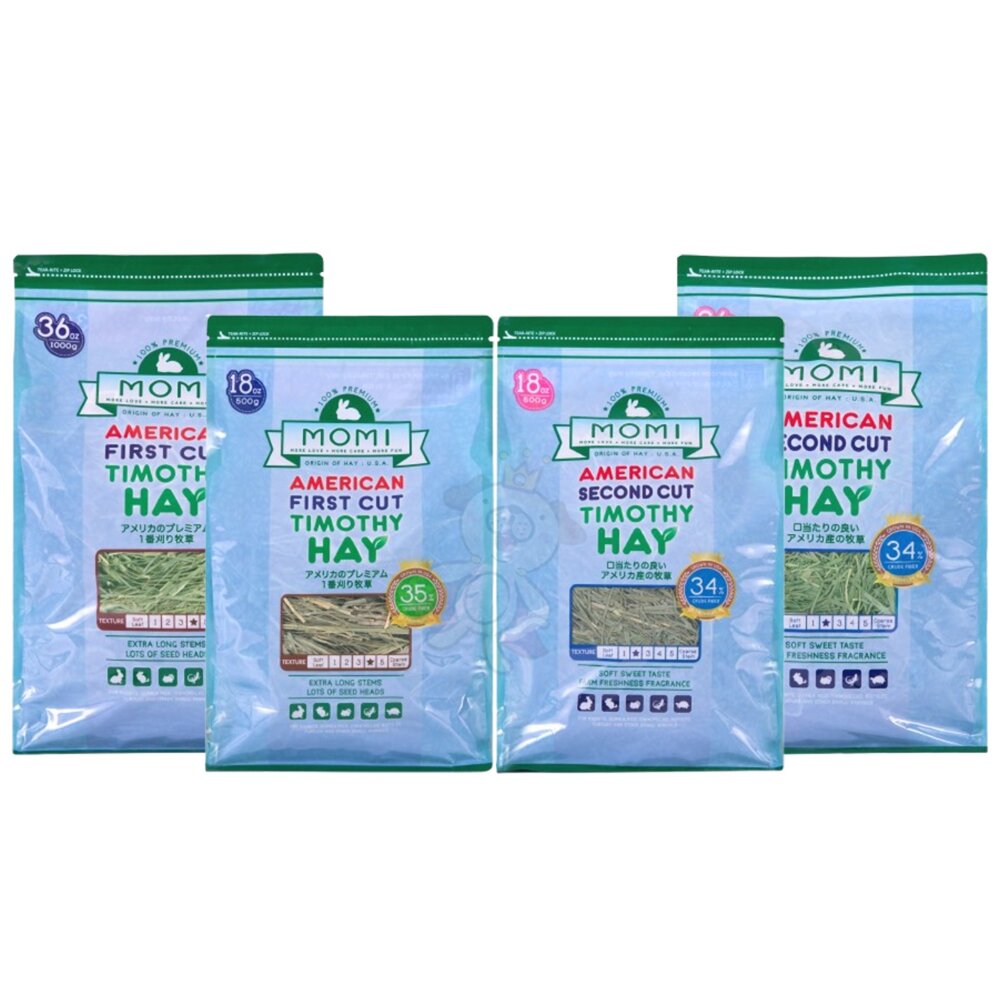 美國 摩米 MOMI 美國特級 提摩西草 500g 1kg 第一割 第二割 磨牙 兔子牧草 成兔 天竺鼠『WANG』-圖片-1